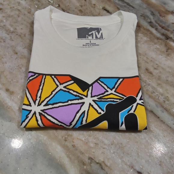NWOT Mtv,t-shirt,szL, new without tags - Picture 2 of 5